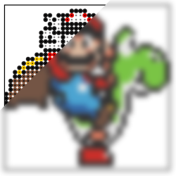 Mario & Yoshi (B) - SUPER MARIO WORLD (SNES)