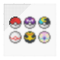 6 Sprites - Pokebolas (Pokémon)