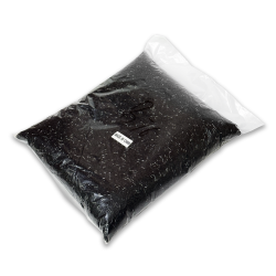 LIQUIDACIÓN - 1 Kilo Hama Beads Mini Diámetro 2.6mm - Negro  (OVALADO)