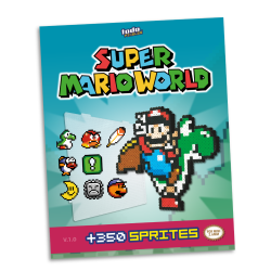 350 Sprites - SUPER MARIO WORLD (SNES)